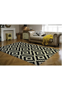 Gil Modern Diamond Pattern Rug