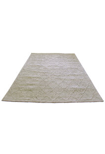 Harper Tan Diamond Wool Rug