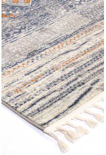 Inti Moroccan Fringed Tribal Rug