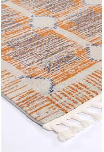 Inti Moroccan Orange Tribal Rug