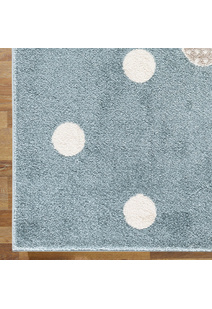 Kade Blue Sheep Kids Rug