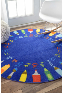 Kids Alphabet Pencil Rug