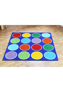 Kids Square Placement Rug