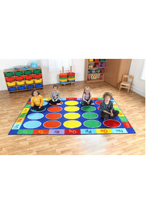 Kids Alphabet Placement Rug