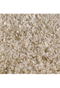 Lara Plain Beige Shaggy Rug