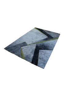Lucia Green Modern Abstract Rug