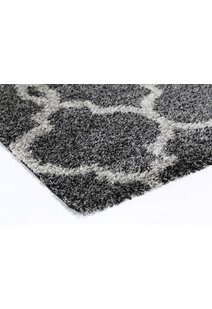 Lusso Moroccan Trellis Shag Rug