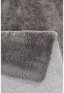 Levis Plain Grey Thick Shaggy Rug