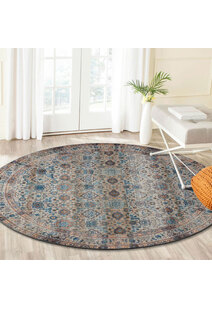 Melanie Traditional Blue Rug