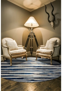 Melissa Contemporary Striped Rug