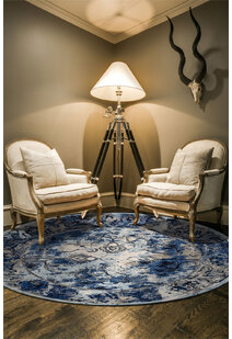 Melissa Blue Transitional Rug
