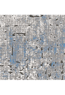 Morris Blue Contemporary Rug