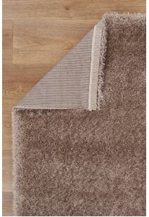 Palace Plain Tan Shaggy Rug