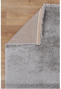Palace Plain Light Grey Shaggy Rug