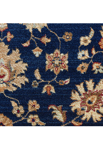Parker Navy Traditional Floral Rug