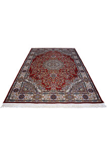 Parsa Red Medallion Oriental Rug