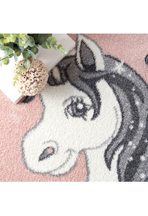 Poppy Flying Unicorn Kids Rug