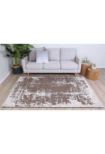 Ryan Transitional Brown Rug