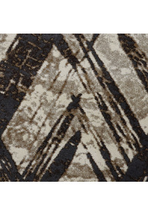 Sade Brown Trellis Pattern Rug