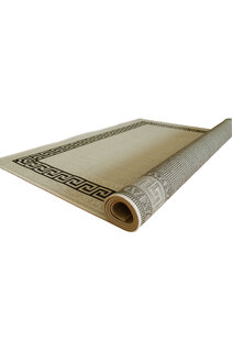 Storm Flatweave Greek Key Rug