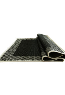 Storm Black Indoor Oudoor Rug