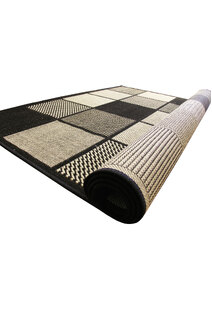 Storm Flatweave Geometric Rug