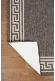 Soleil Greek Key Flatweave Rug
