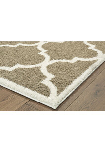 Sofia Moroccan Brown Trellis Rug