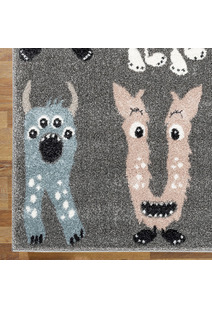 Sunny Kids Fun Monster ABC Rug