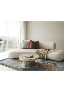 Vivid Modern Abstract Rug