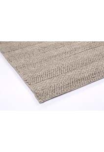 Zuri Tan Hand Loomed Wool Rug