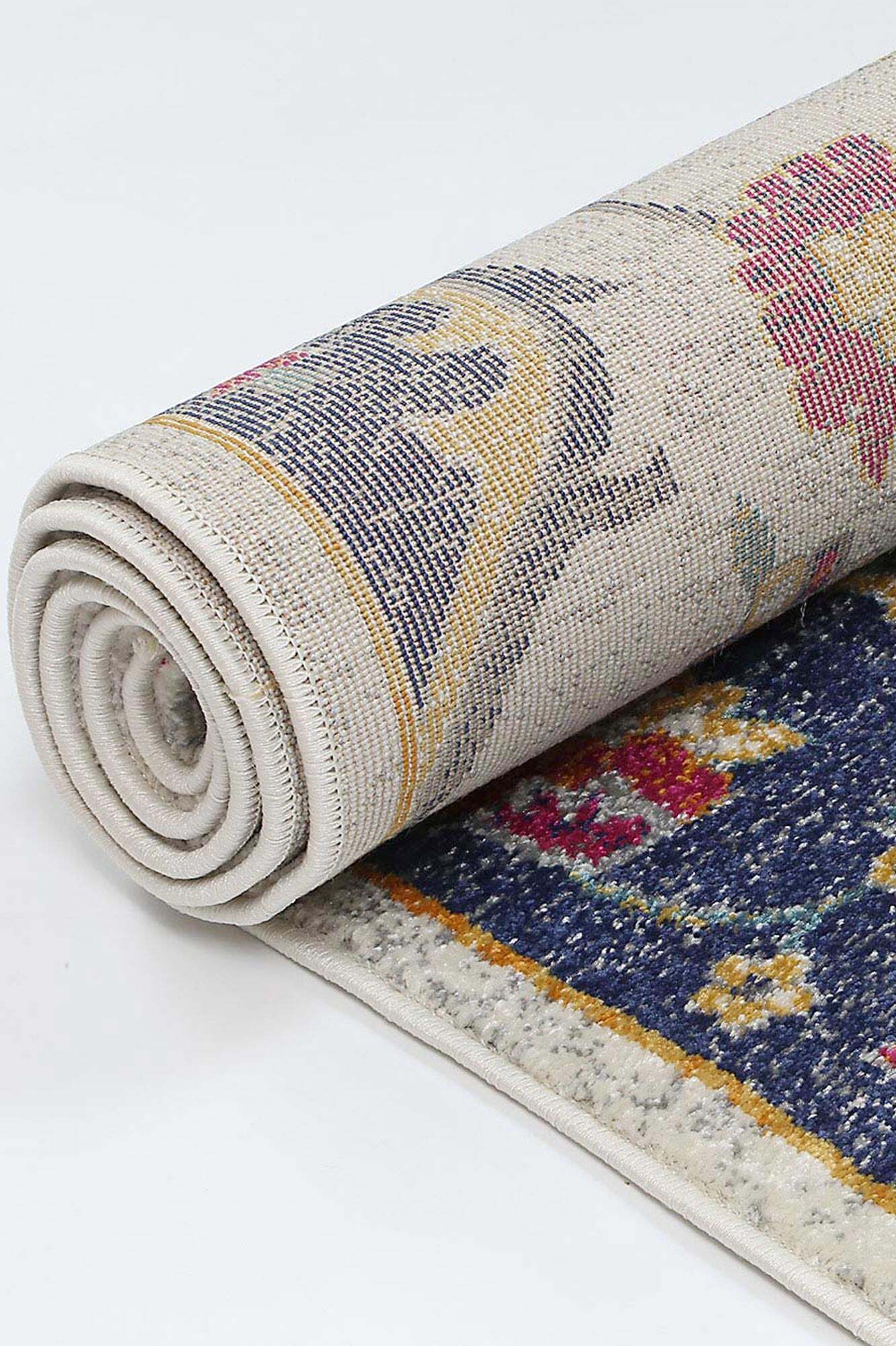 Large View Donna Traditional Medallion Rug