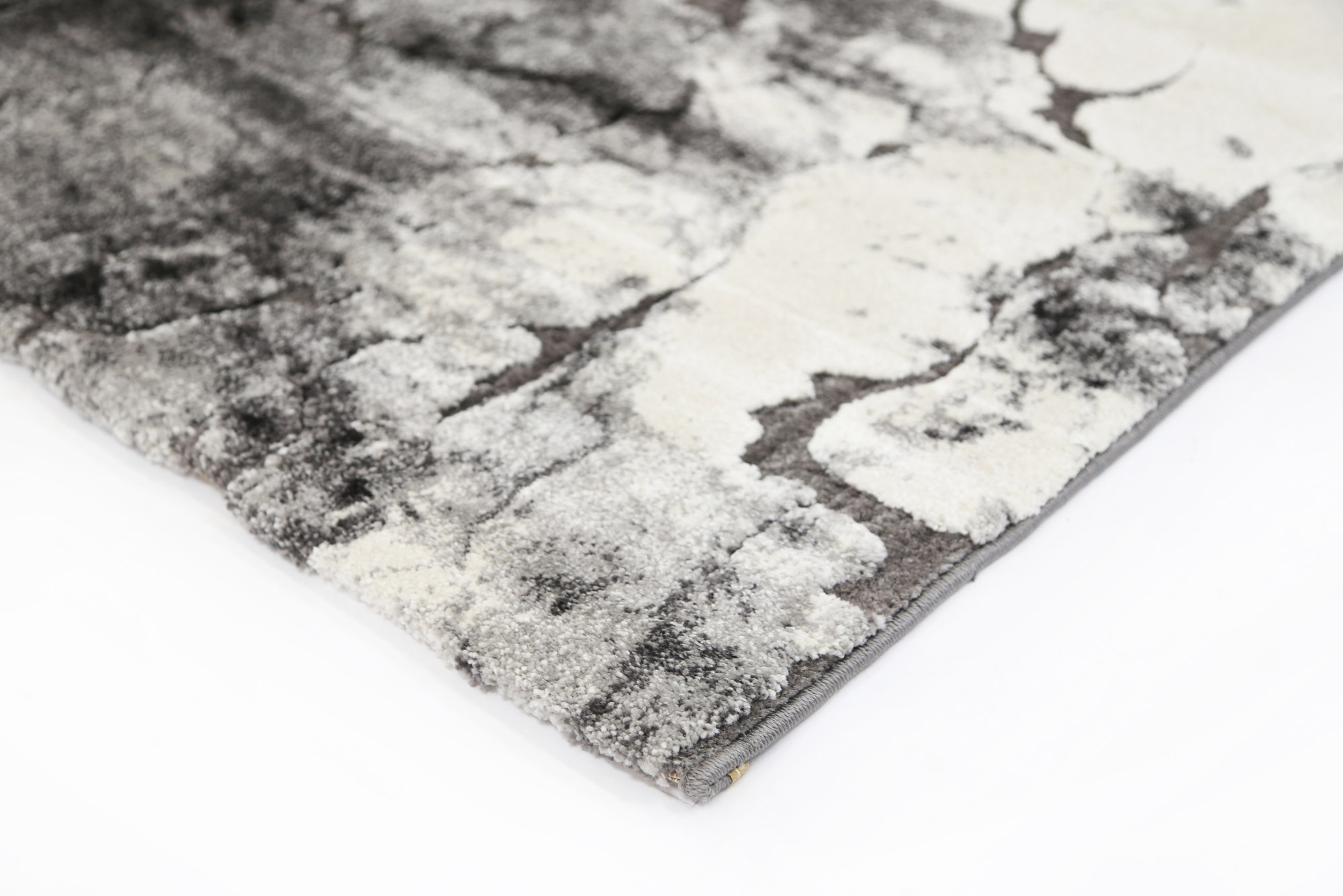 Large View Aloha Grey Marble Design Rug