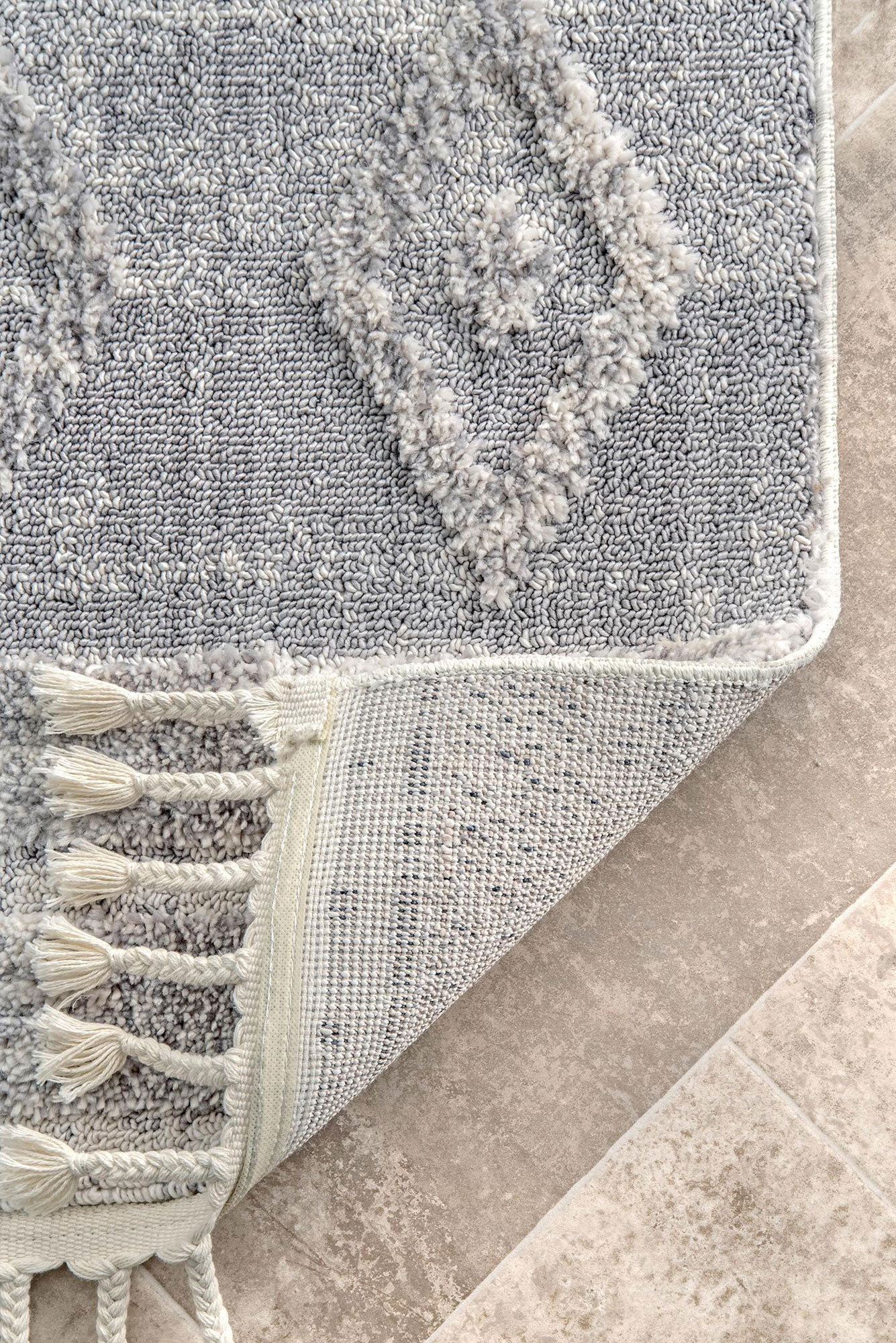 Large View Aroma Textured Moroccan Rug