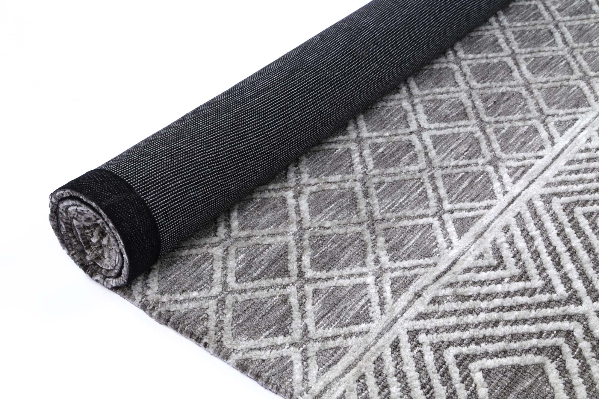 Large View Amir Geometric Flatweave Rug