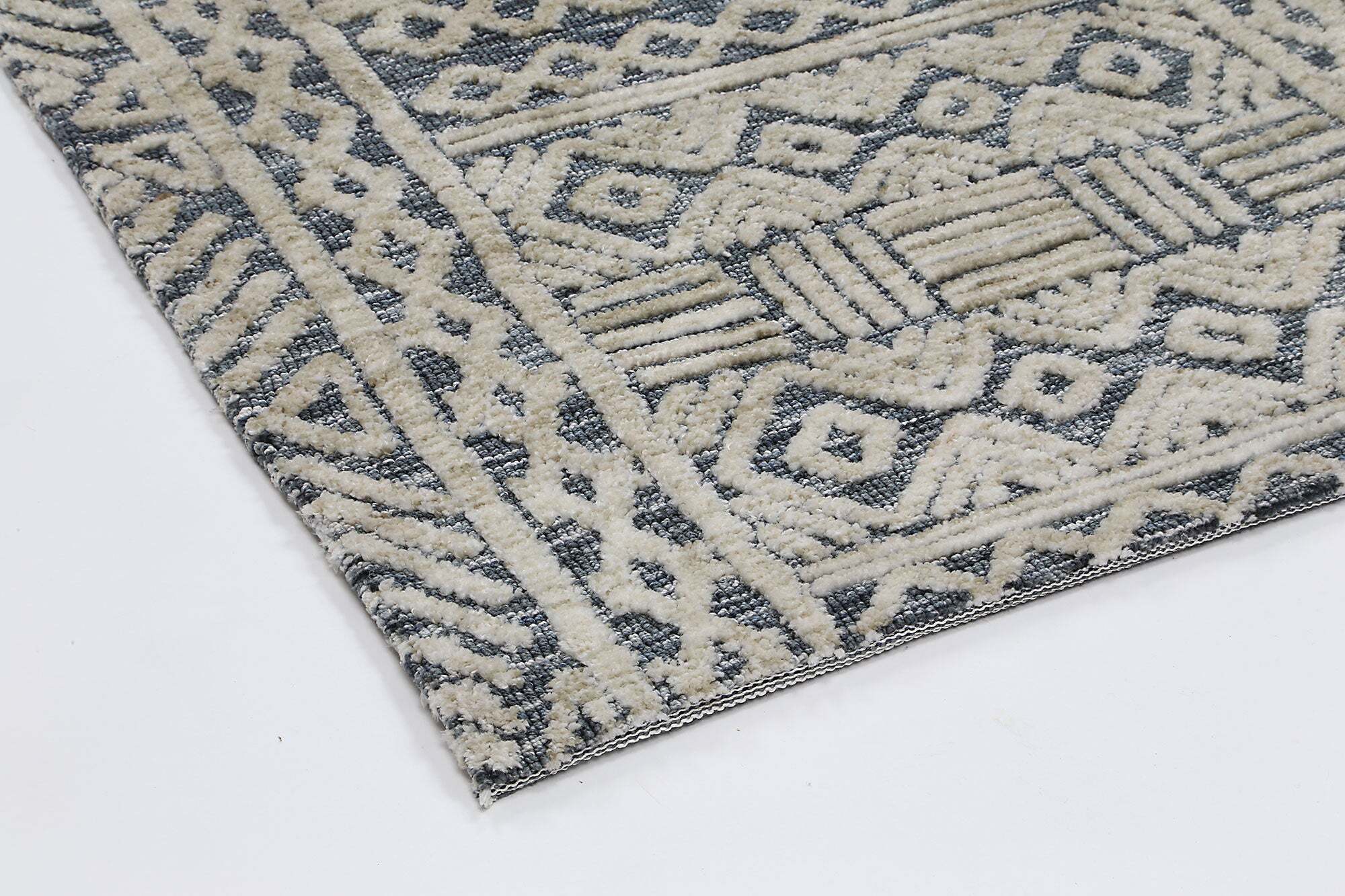 Large View Amir Geometric Flatweave Rug