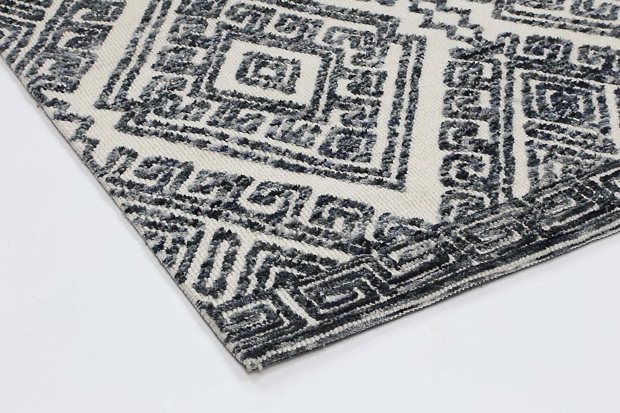 Large View Amritsar Diamond Flatweave Rug
