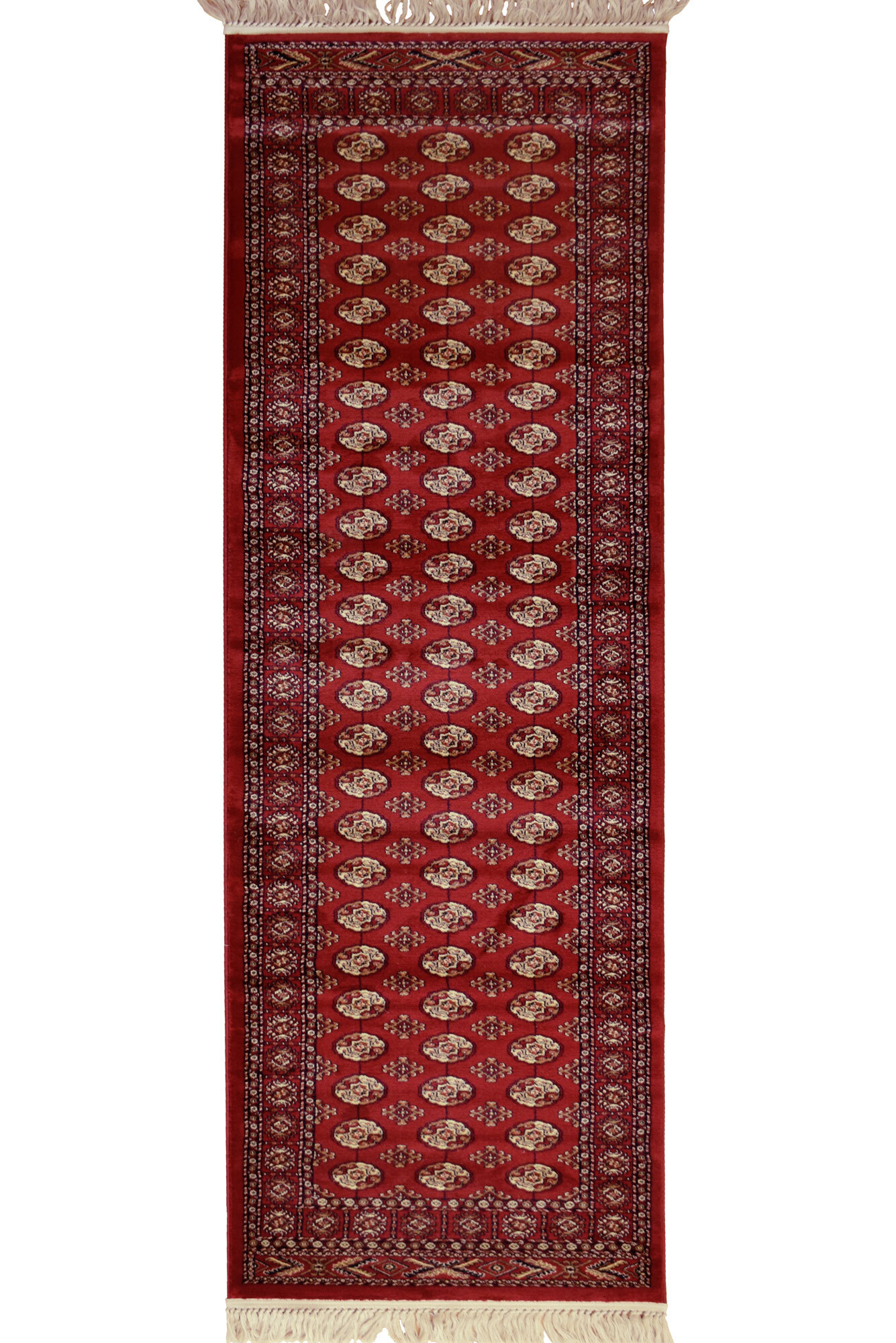 Red Tribal Afghan Medallion Rug