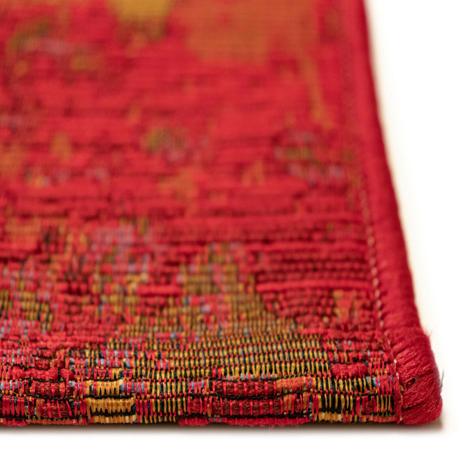 Large View Aperto Transitional Red Rug