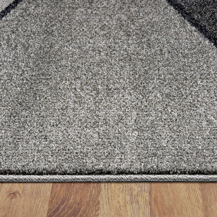 Large View Aria Grey Modern Abstract Rug