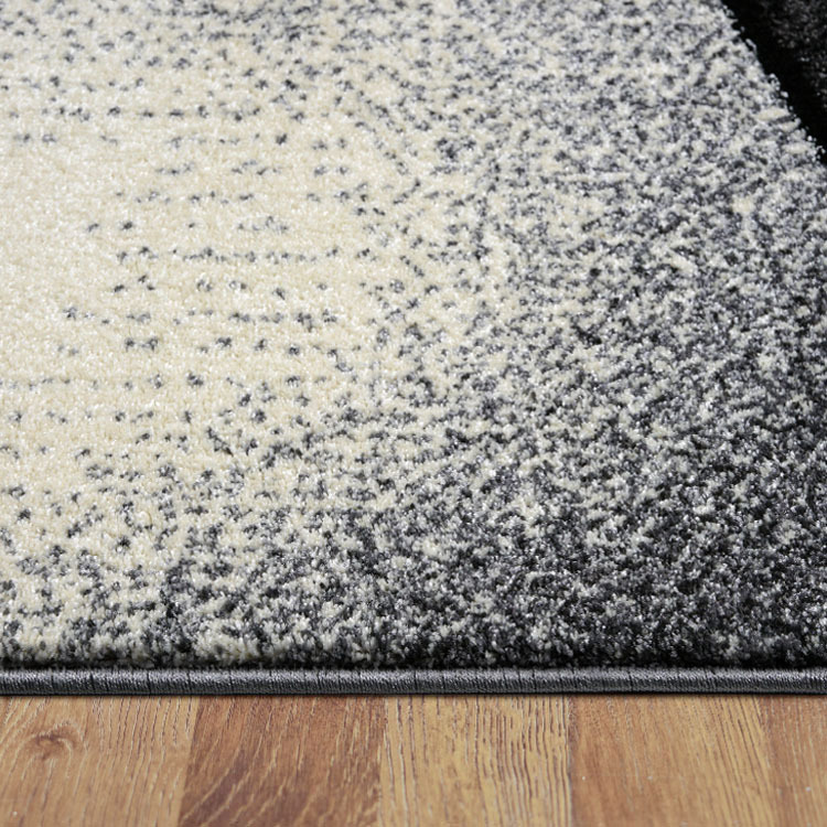 Large View Aria Blue Modern Geometric Rug