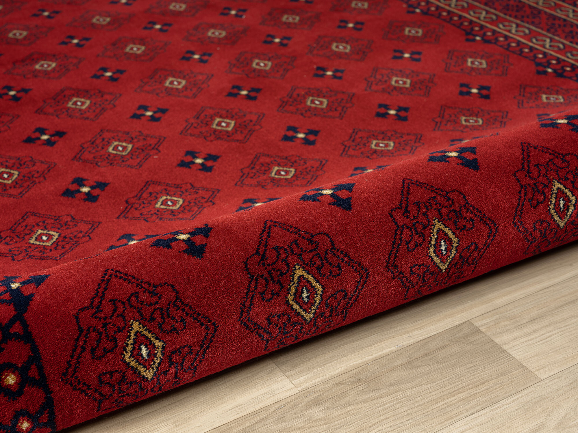 Large View Baloch Geometric Rug