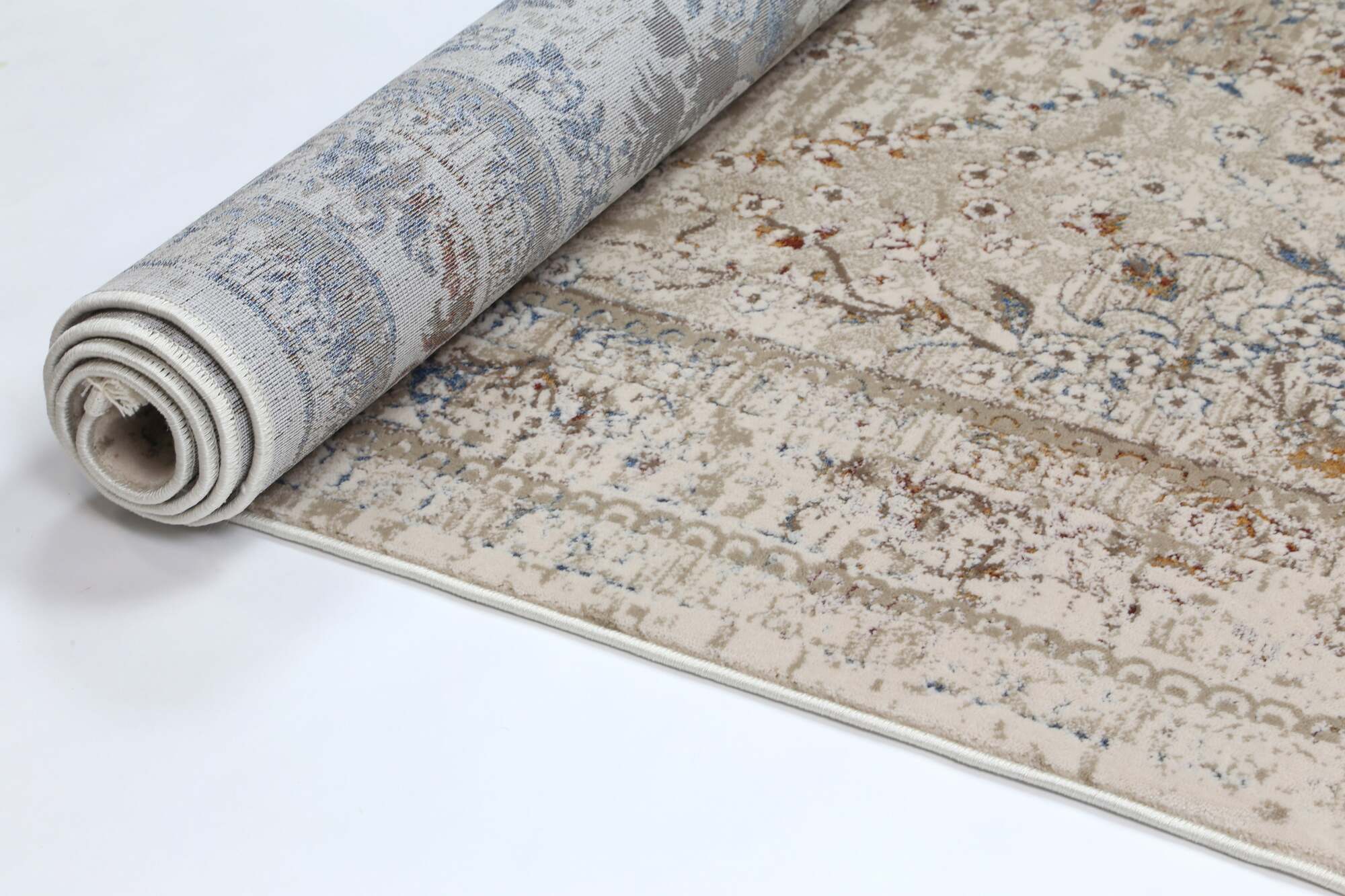 Large View Bari Classic Floral Medallion Rug