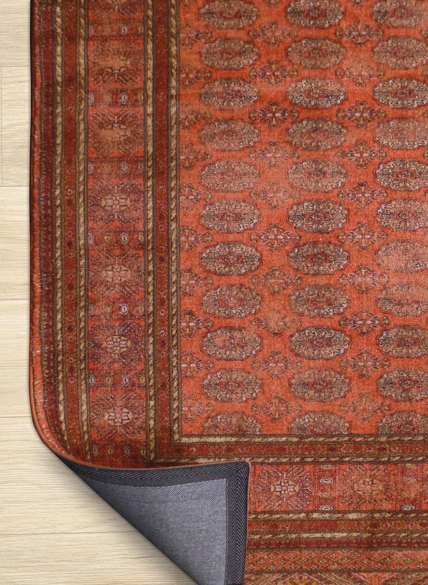 Large View Cato Traditional Geometric Rug