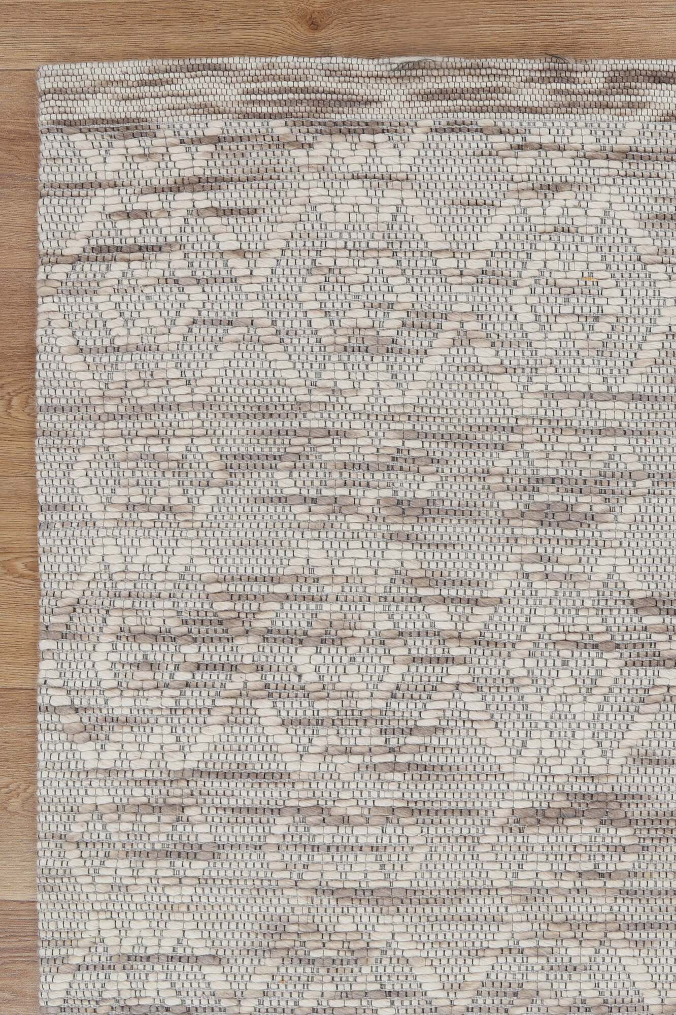 Large View Chea Geometric Wool Rug