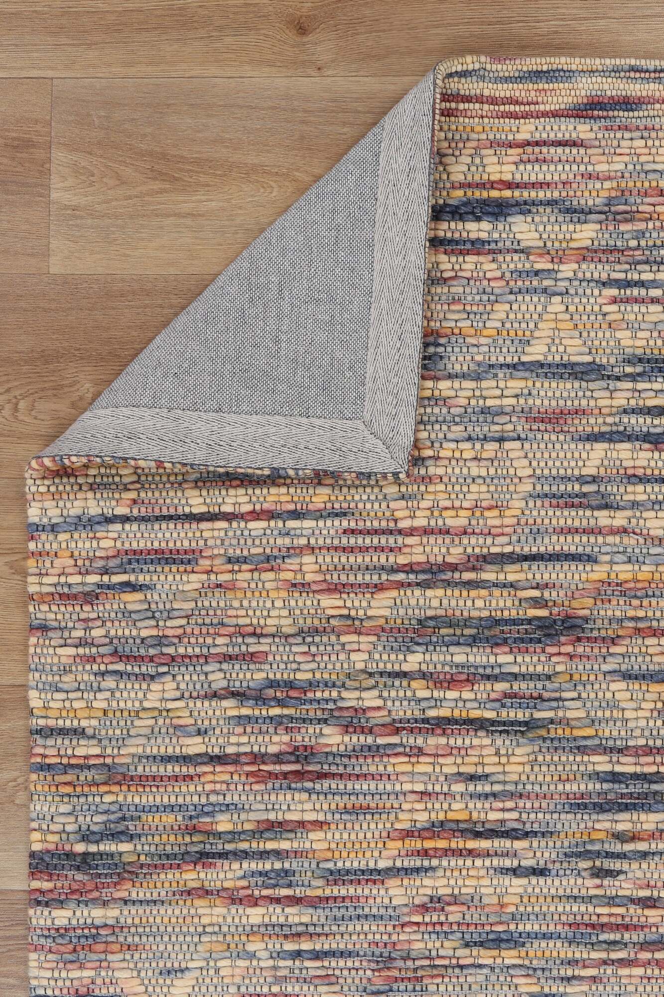 Large View Chea Geometric Wool Rug