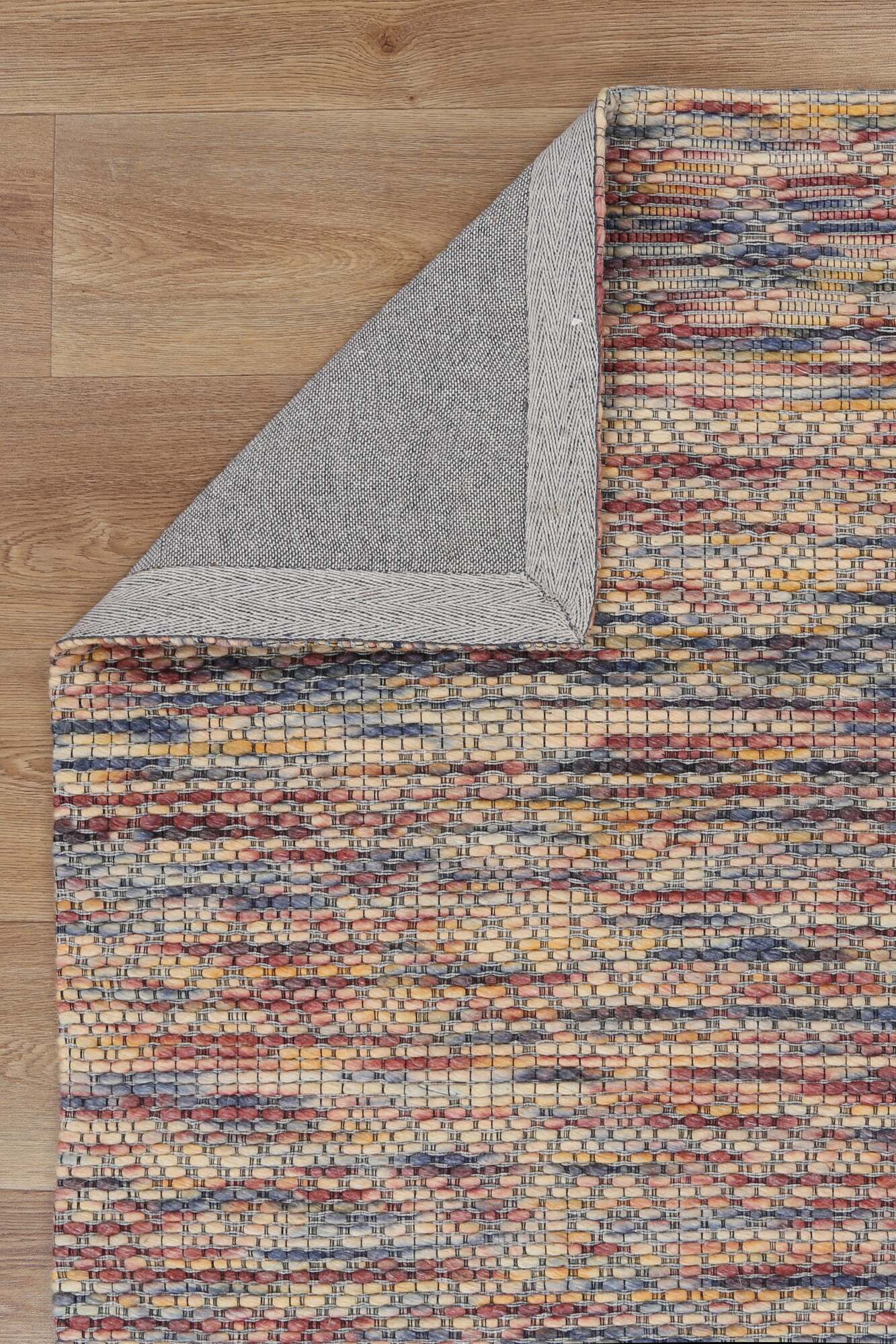 Large View Chea Geometric Wool Rug