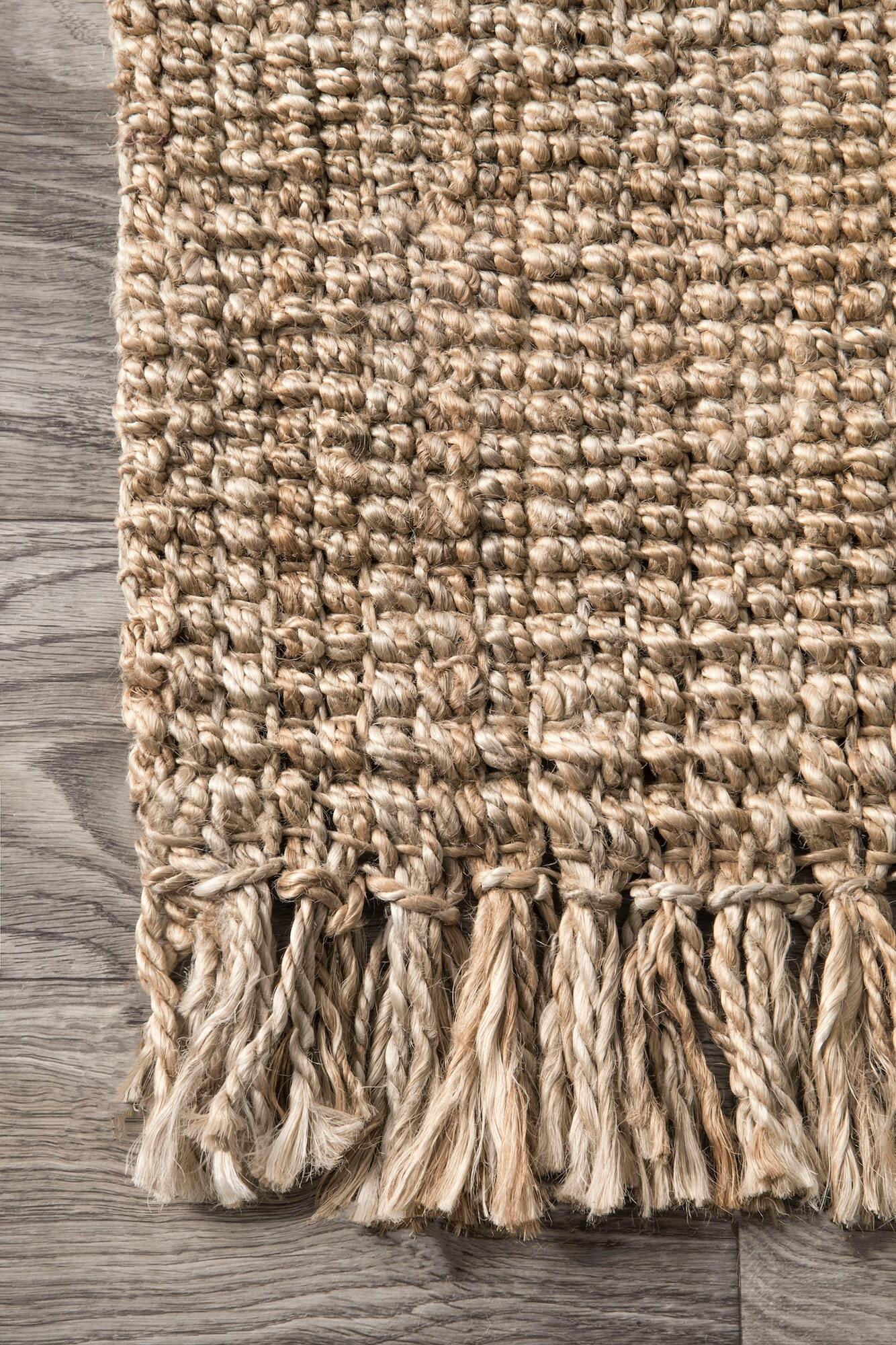 Jute shop woven rug