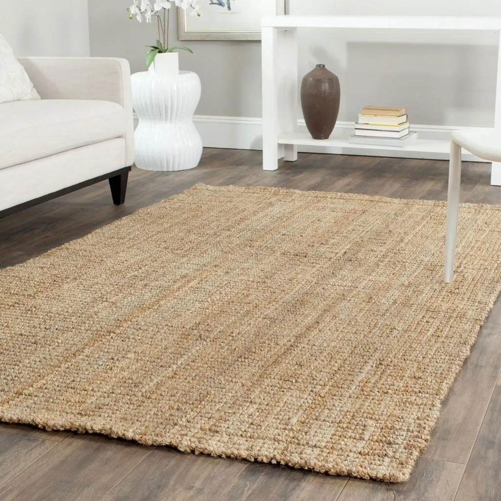 Large View Natural Jute Hand Woven Rug