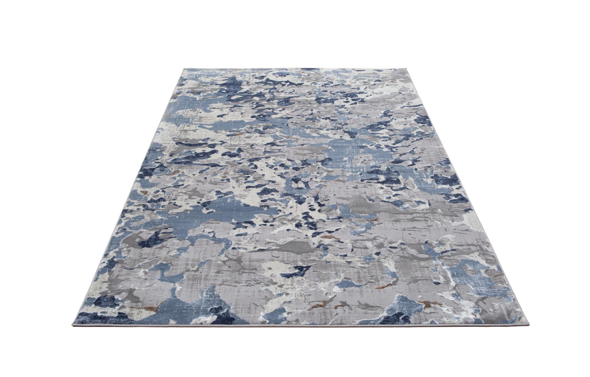 Large View Cloud Modern Abstract Rug